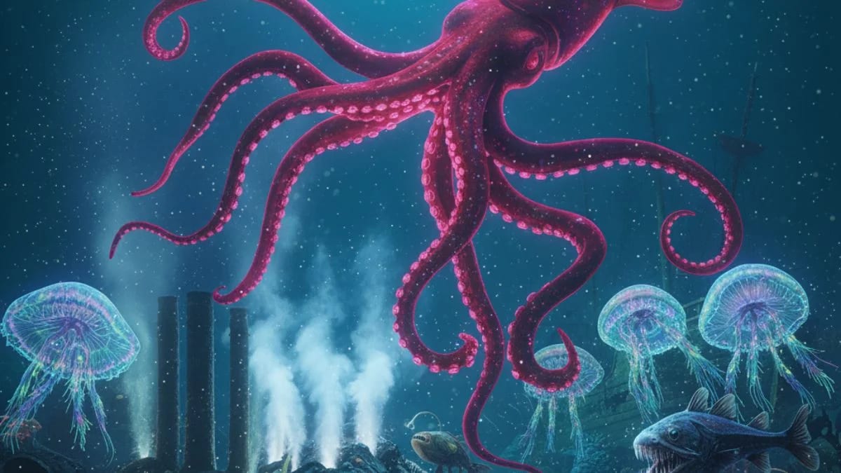 Predators and Prey Among Deep Sea Creatures