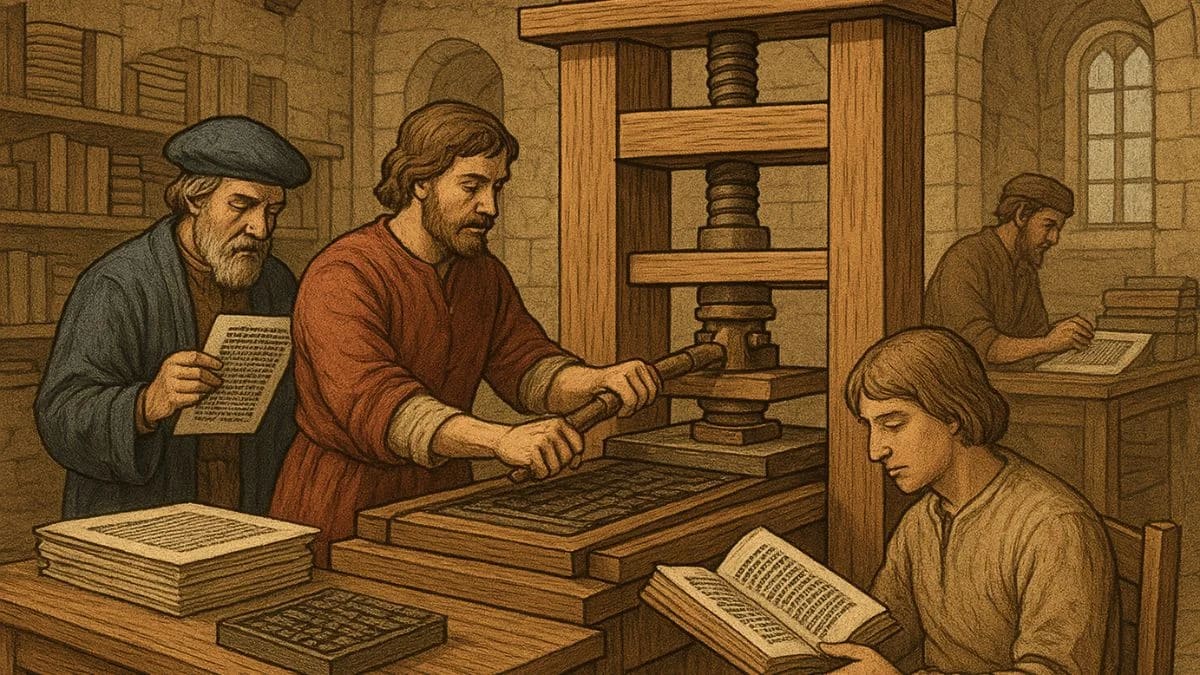 The Printing Revolution – Spreading Words to the Masses