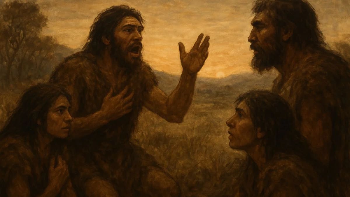 The Birth of Speech – The Dawn of Communication