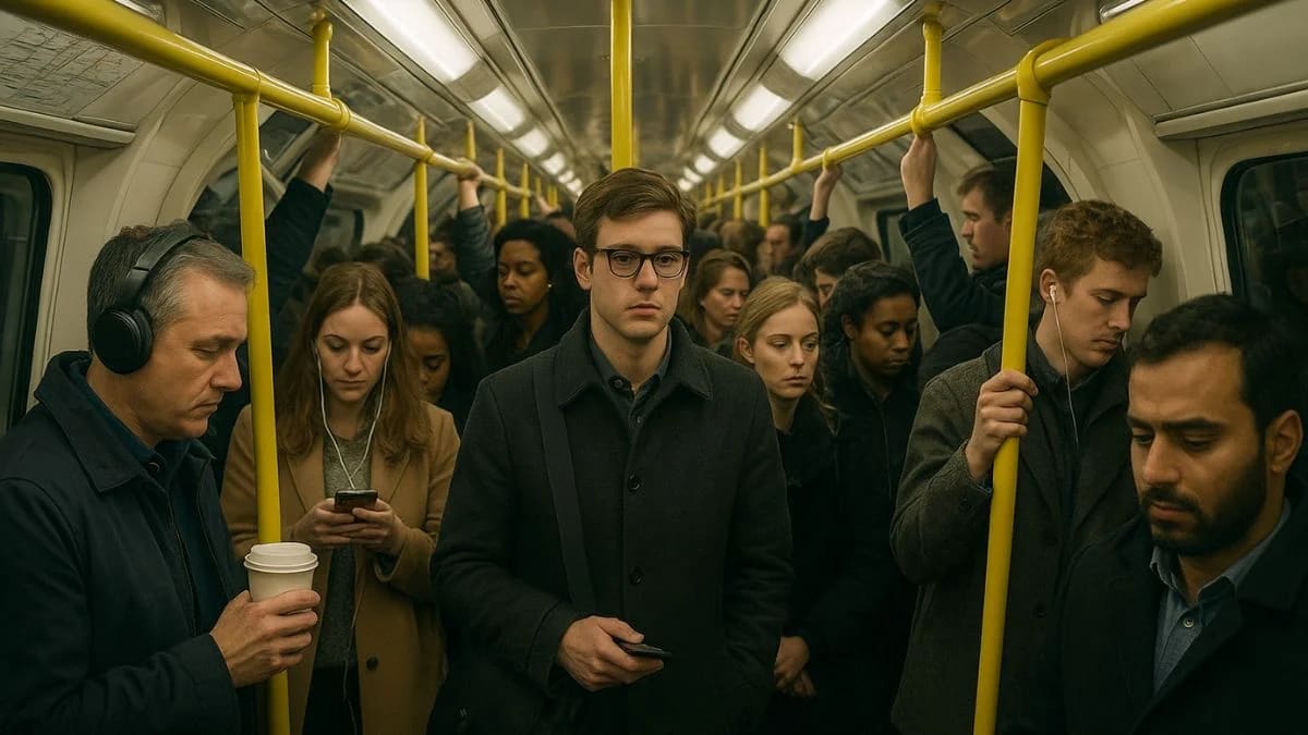 The Commuter Rush – A Daily Ballet of Chaos