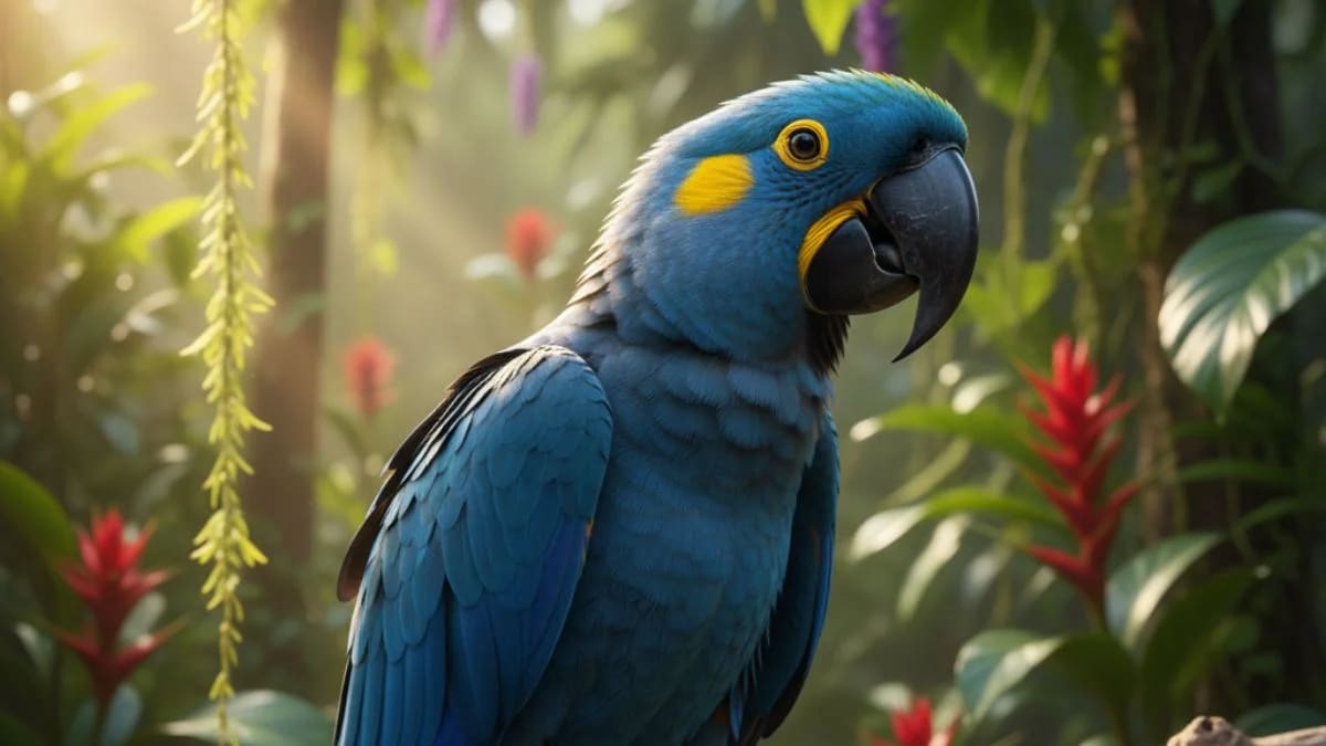 Parrots Have a Diet Full of Variety