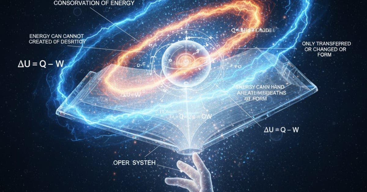 The first law of thermodynamics