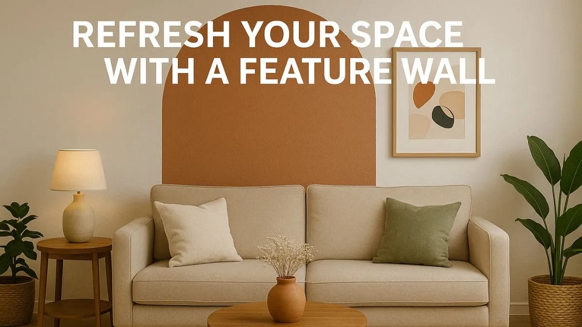 Refresh Your Space with a Feature Wall