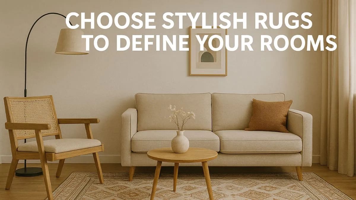 Choose Stylish Rugs to Define Your Rooms