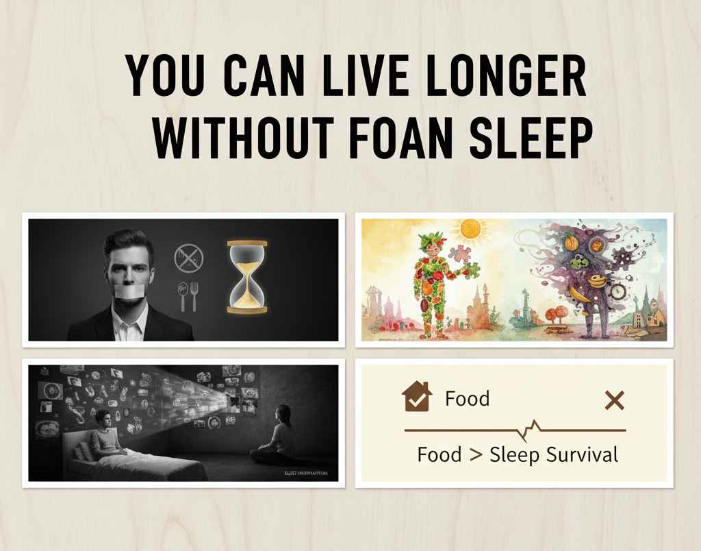 You Can Live Longer Without Food Than Sleep