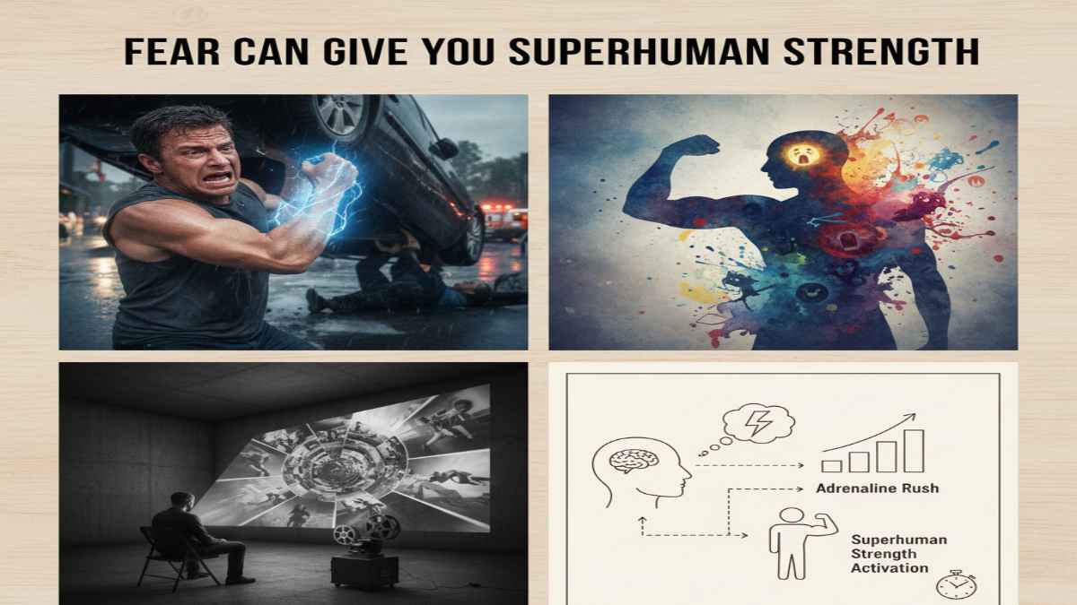 Fear Can Give You Superhuman Strength