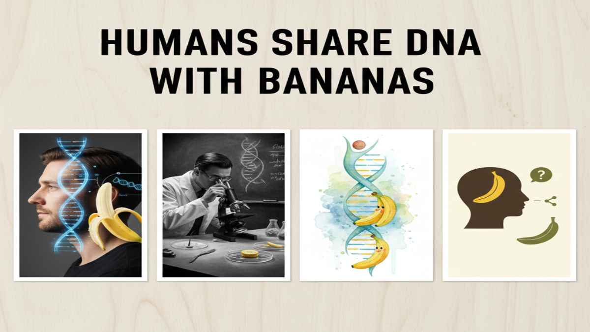 Humans Share DNA With Bananas