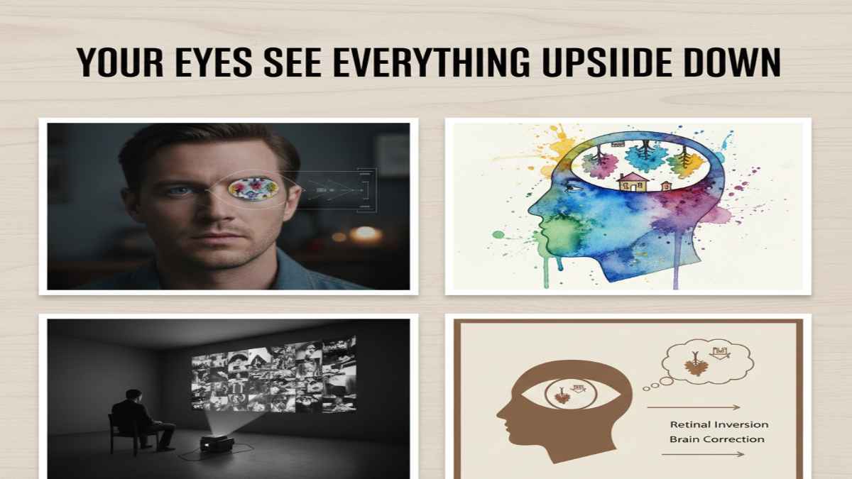 Your Eyes See Everything Upside Down