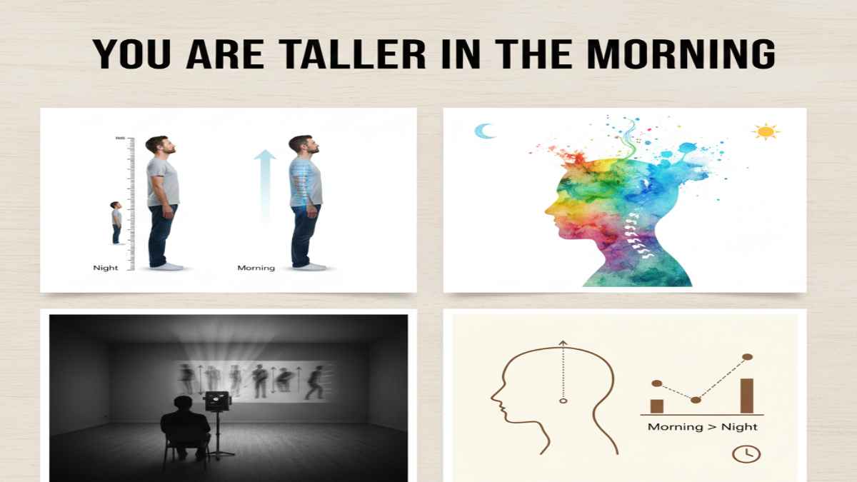 You Are Taller in the Morning
