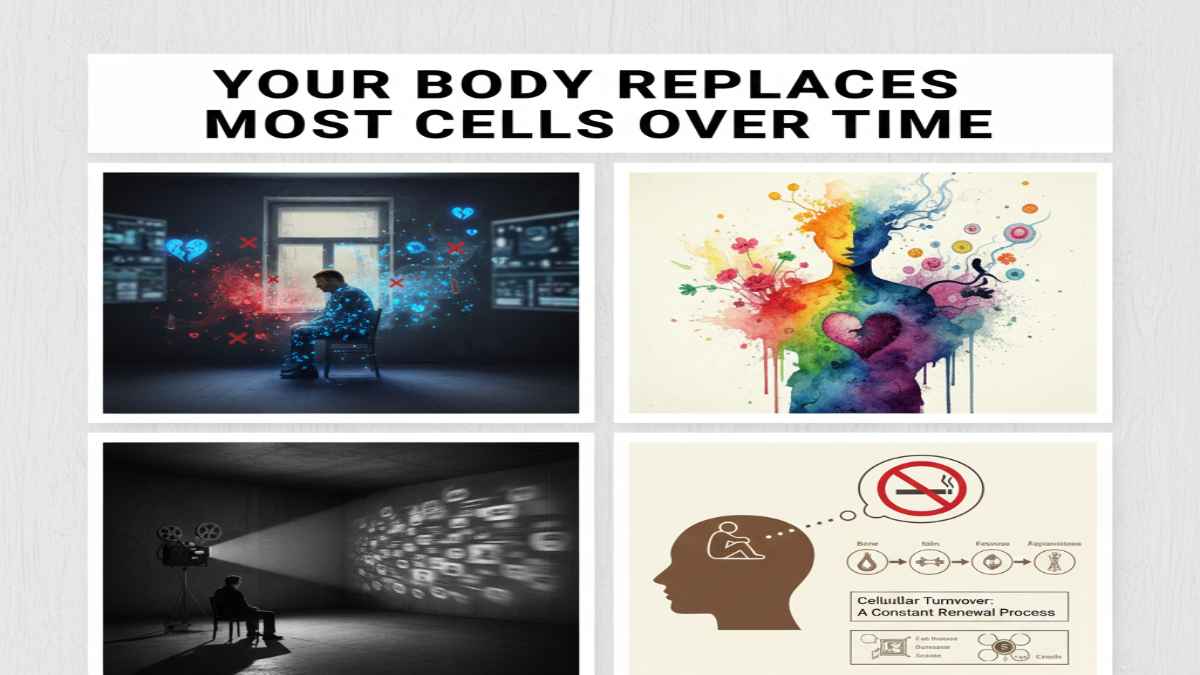 Your Body Replaces Most Cells Over Time