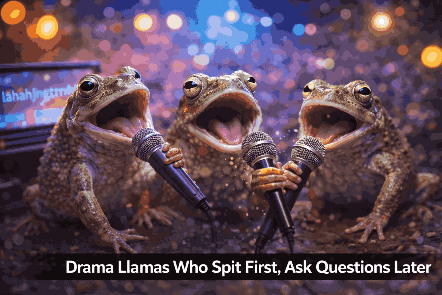 Frogs With the Worst Karaoke Skills Ever