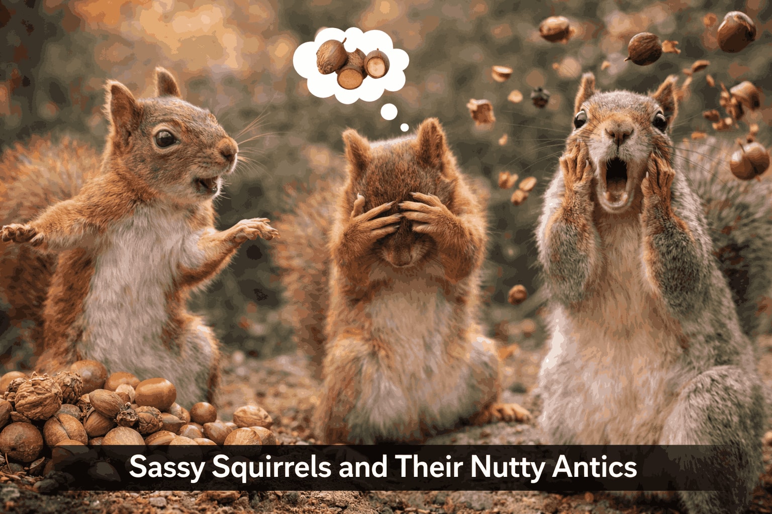 Sassy Squirrels and Their Nutty Antics