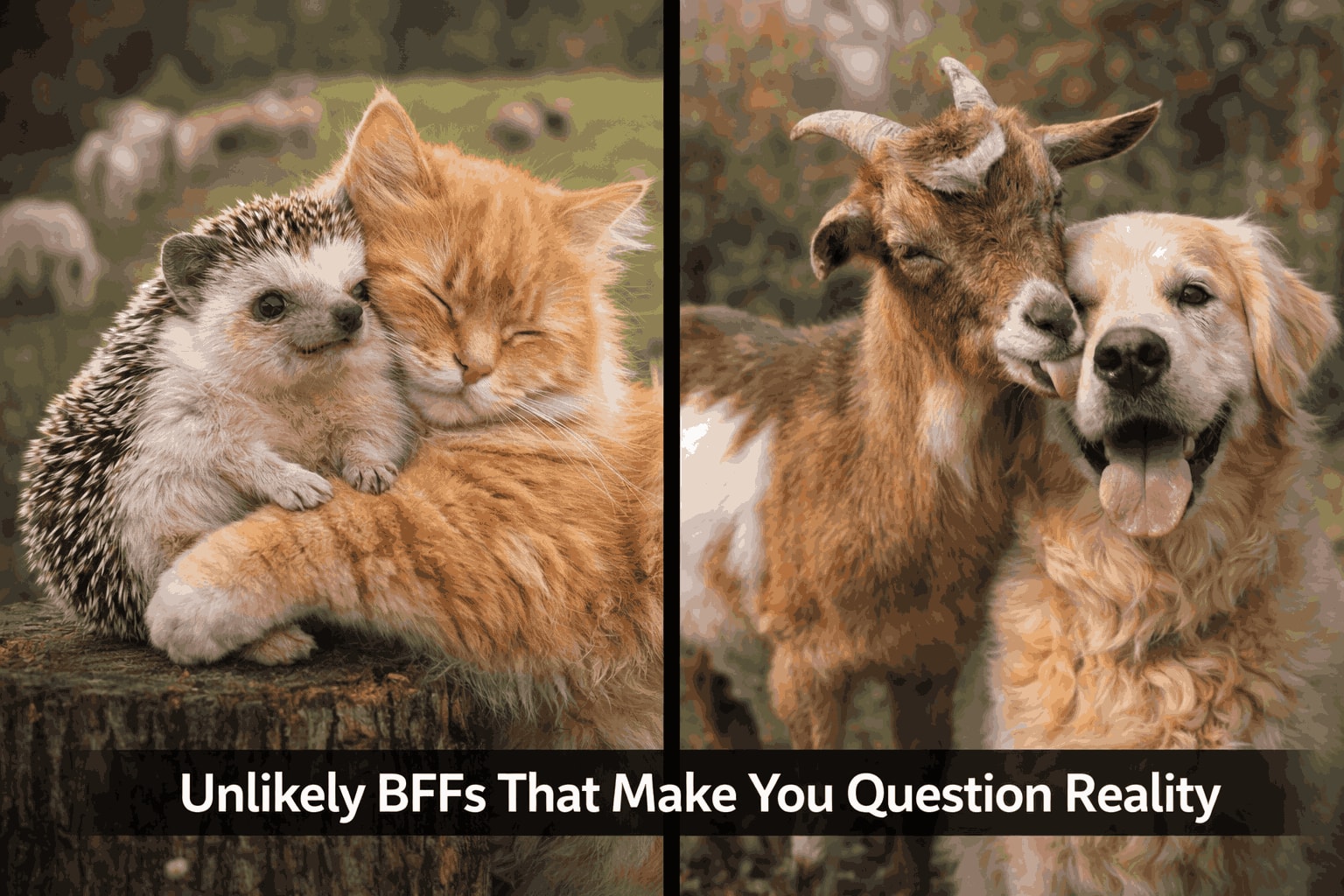 Unlikely BFFs That Make You Question Reality