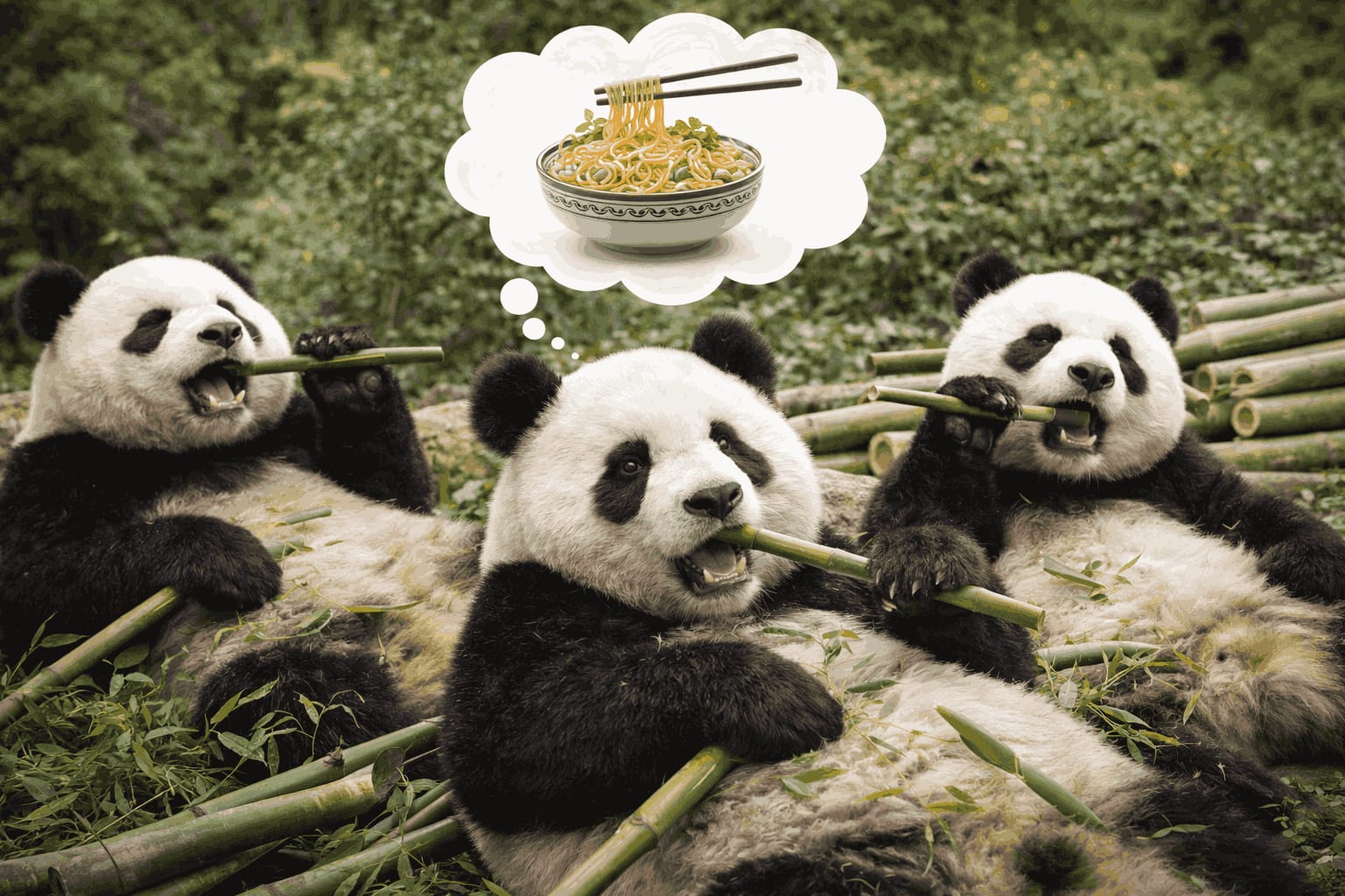 Pandas Eat Even When They’re Not Hungry