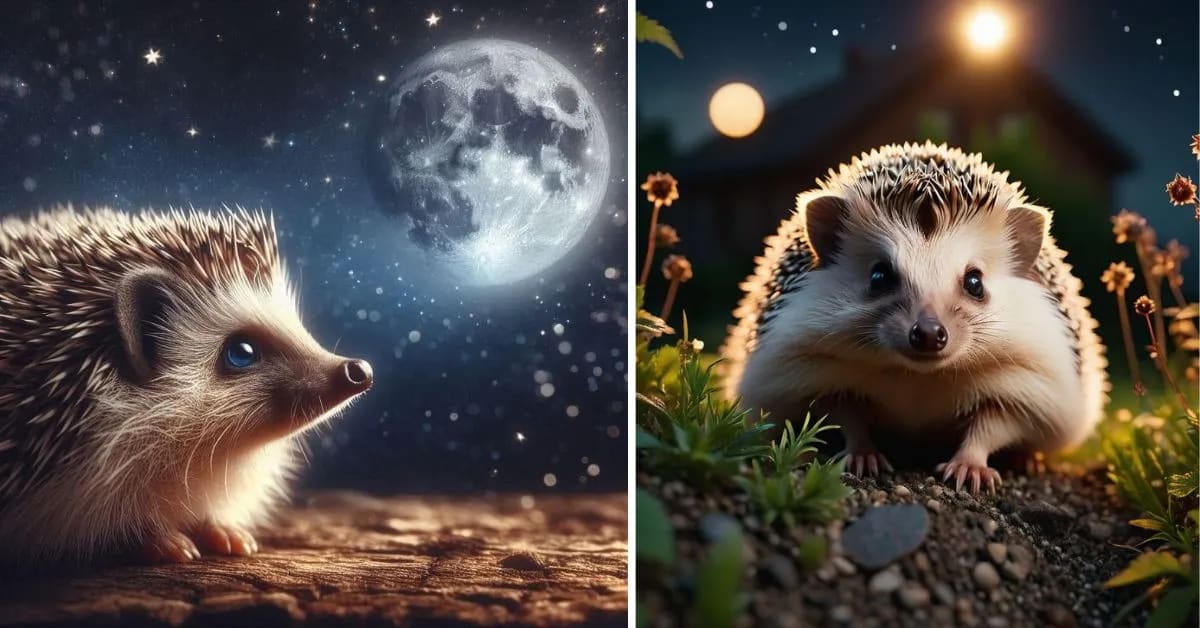 Desert Hedgehog’s Night-Time Lifestyle