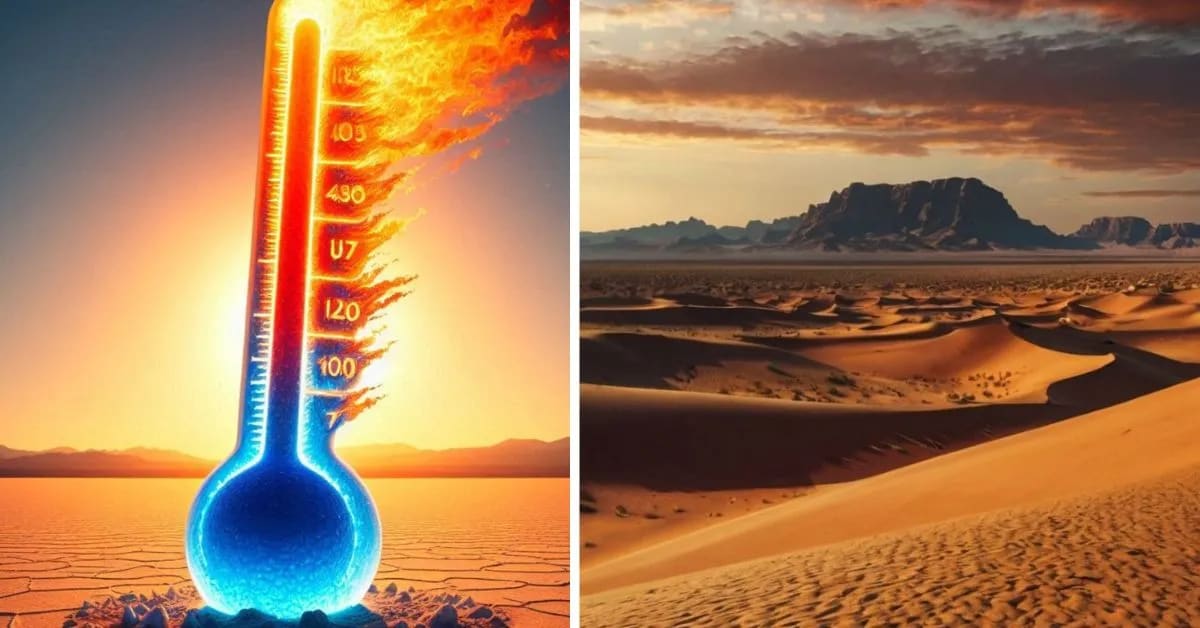 Extreme Heat vs Freezing Nights in the Desert