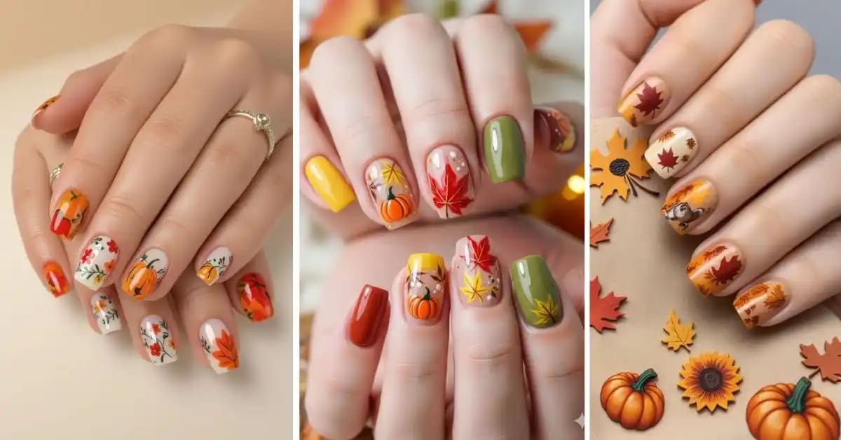 Short Nail Fall Designs That Look Stylish and Practical