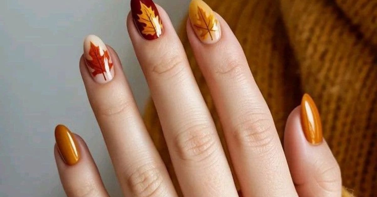 Fall Leaf Nail Designs and Seasonal Symbolism