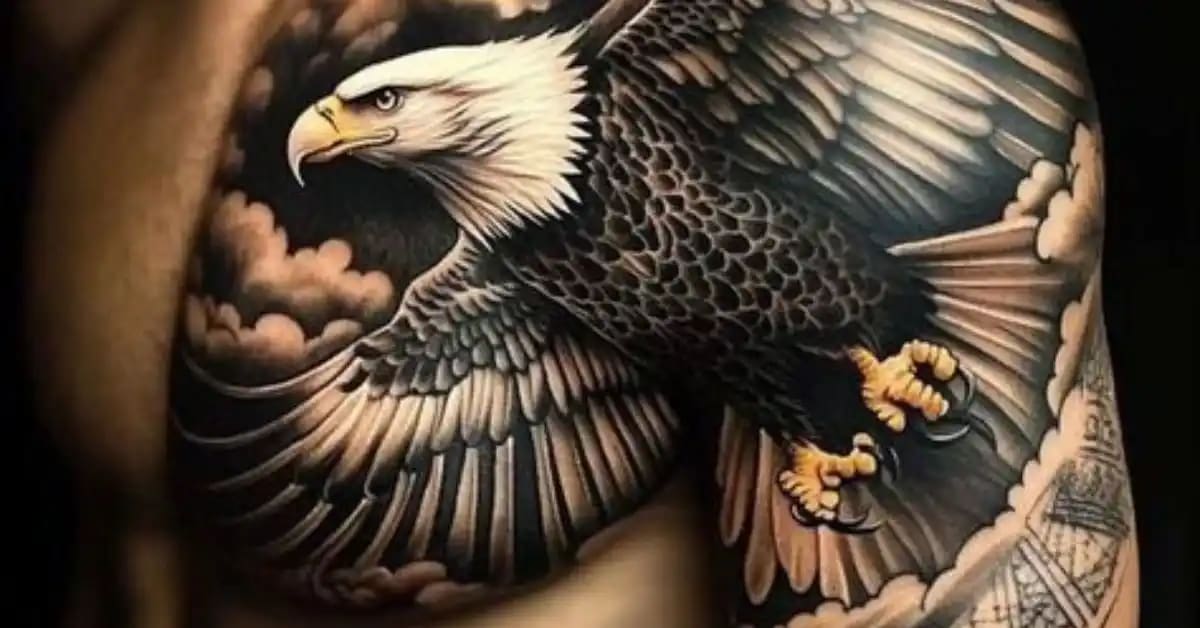 Eagle Tattoos Symbolizing Vision and Freedom