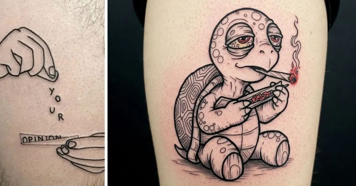 Funny and Creative Tattoos Men Love for Self-Expression