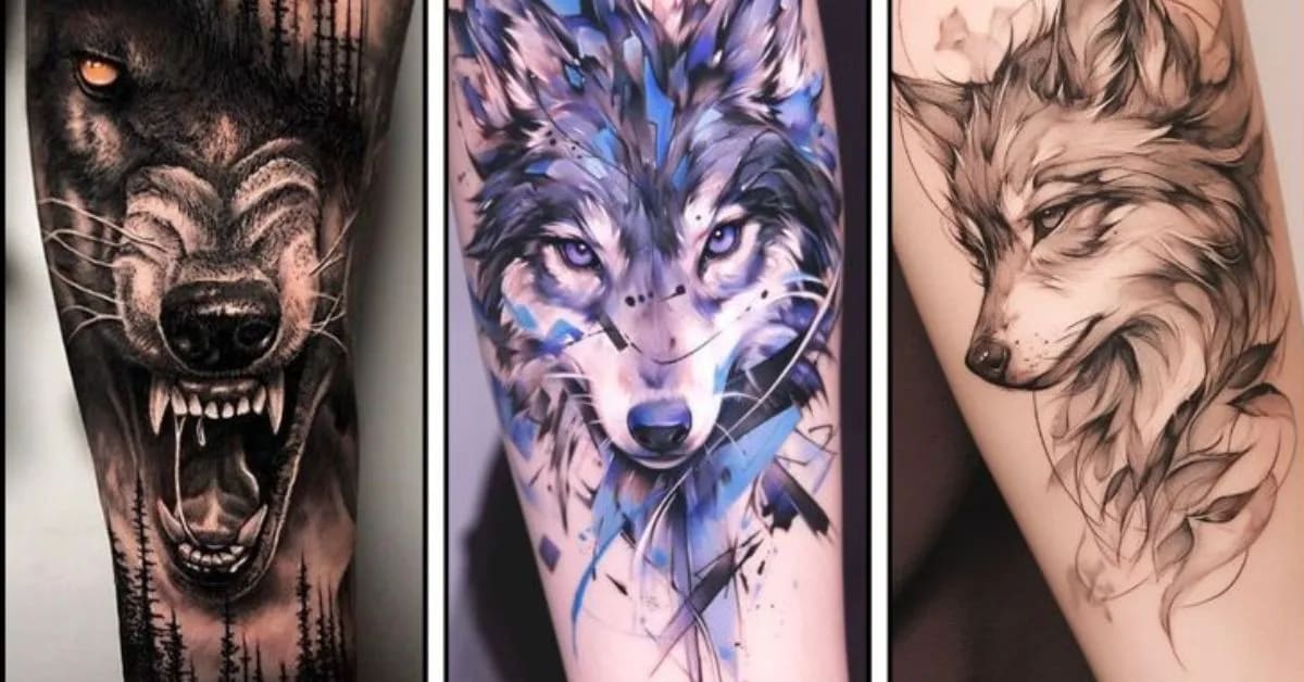 Wolf-Inspired Tattoos Showing Strength and Loyalty