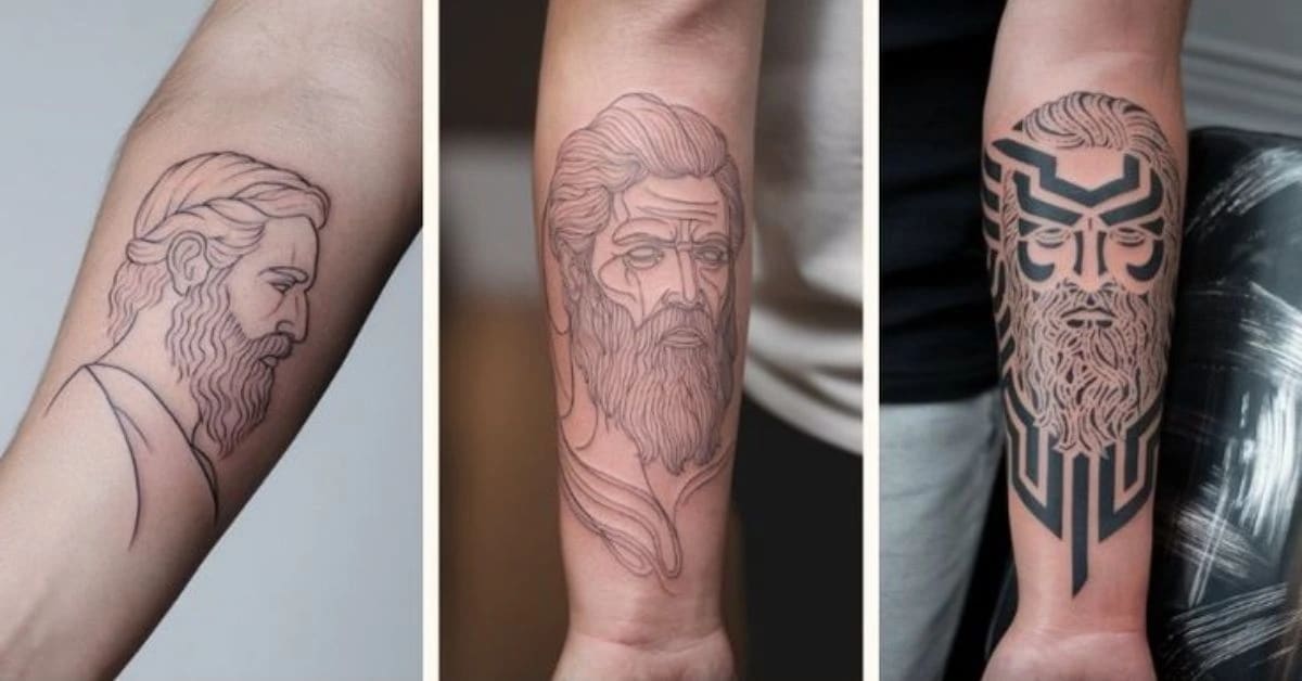 Zeus and Greek Mythology Tattoos for Power Statements