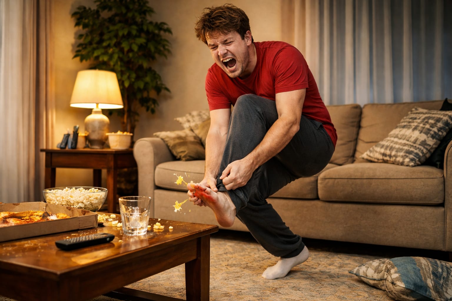 Furniture Is Always Hungrier for Toes Than Walls