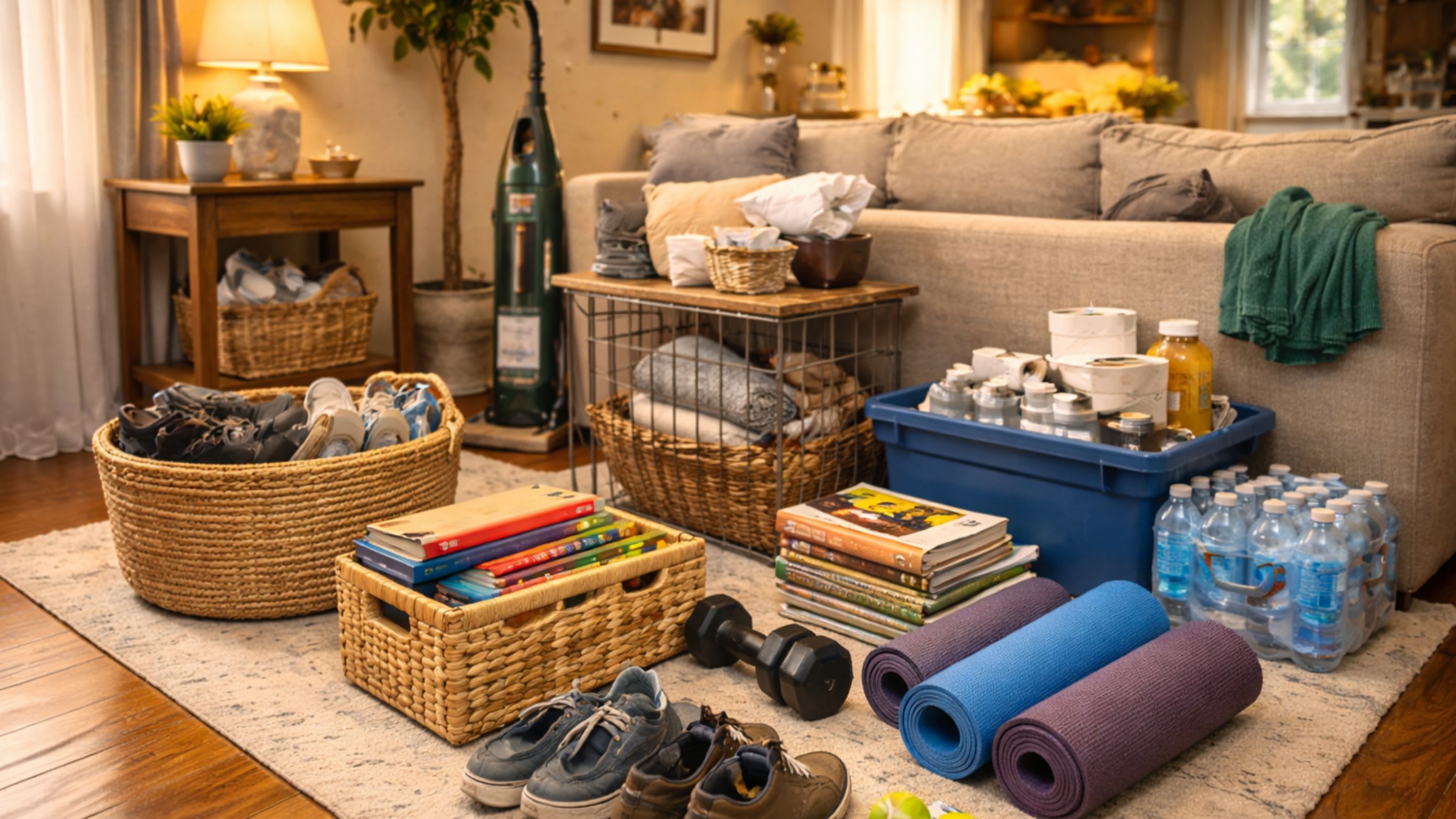 The Floor Becomes a Storage Space Over Time