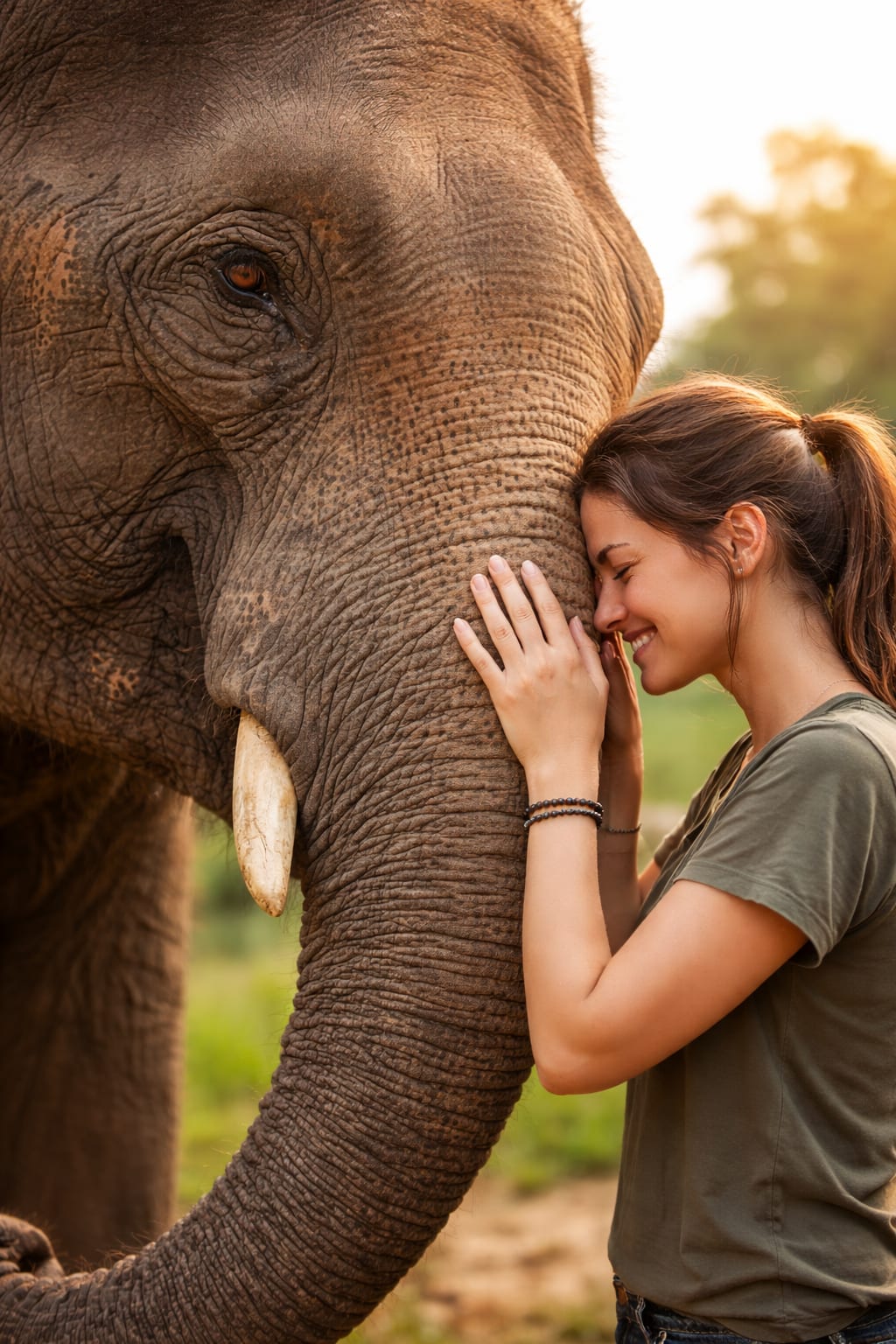 Elephants Think Humans Are Cute