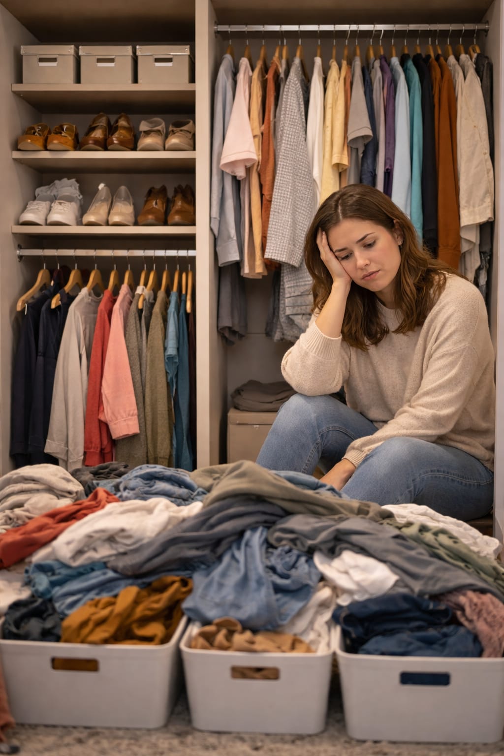 More Clothes Mean More Stress