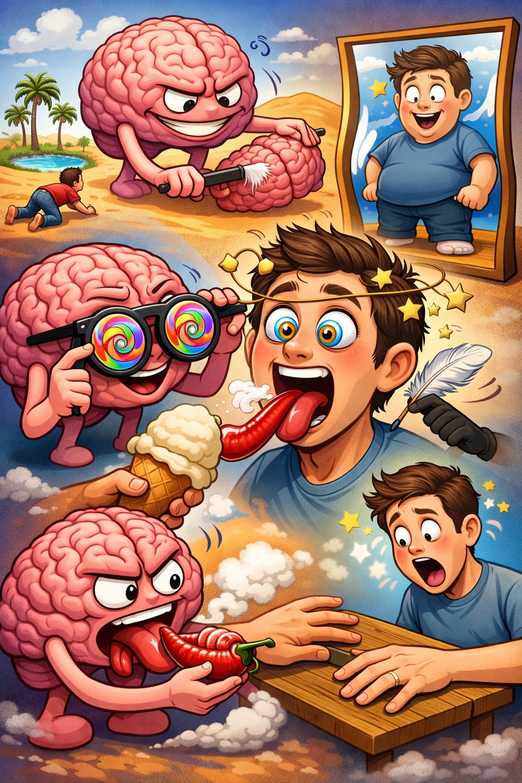 Brain Can Trick You