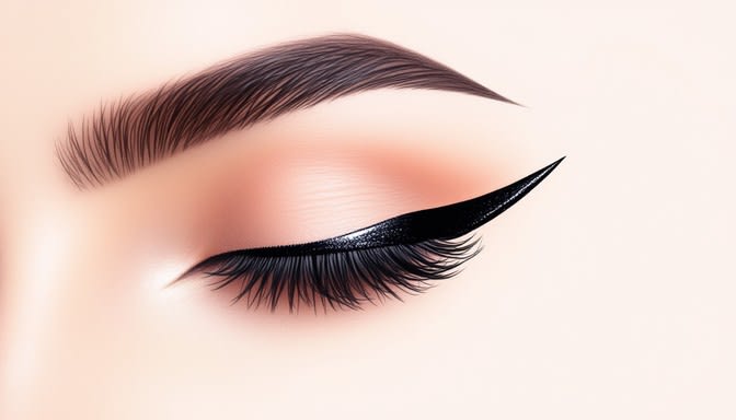 Eyeliner Changes Facial Geometry