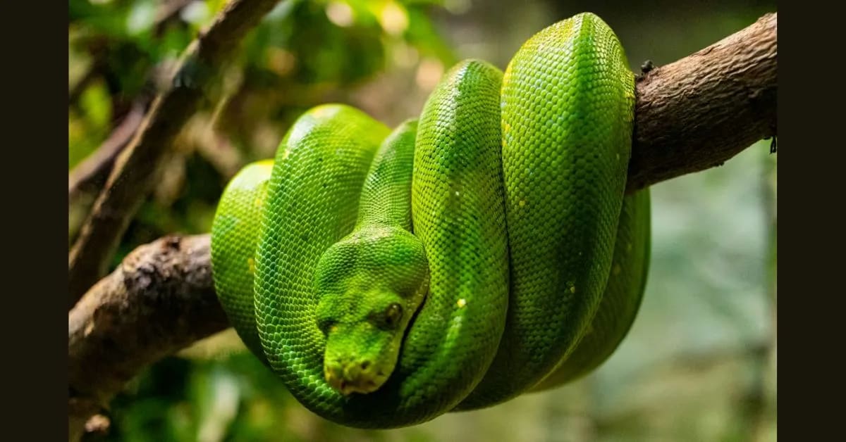 Green Mamba – Fast and Fearless Tree Snake