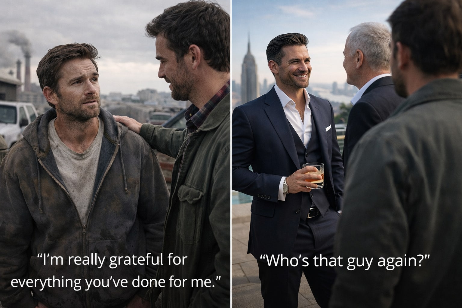 People Remember Who Helped Them… Until They Don’t Need Them Anymore