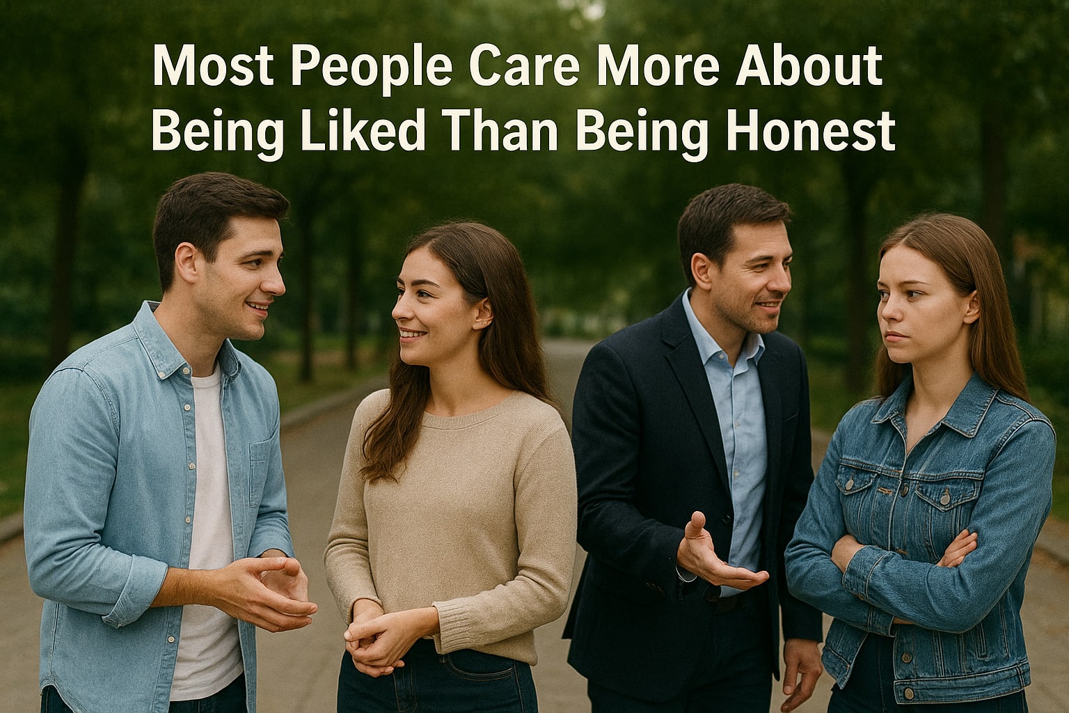 Most People Care More About Being Liked Than Being Honest