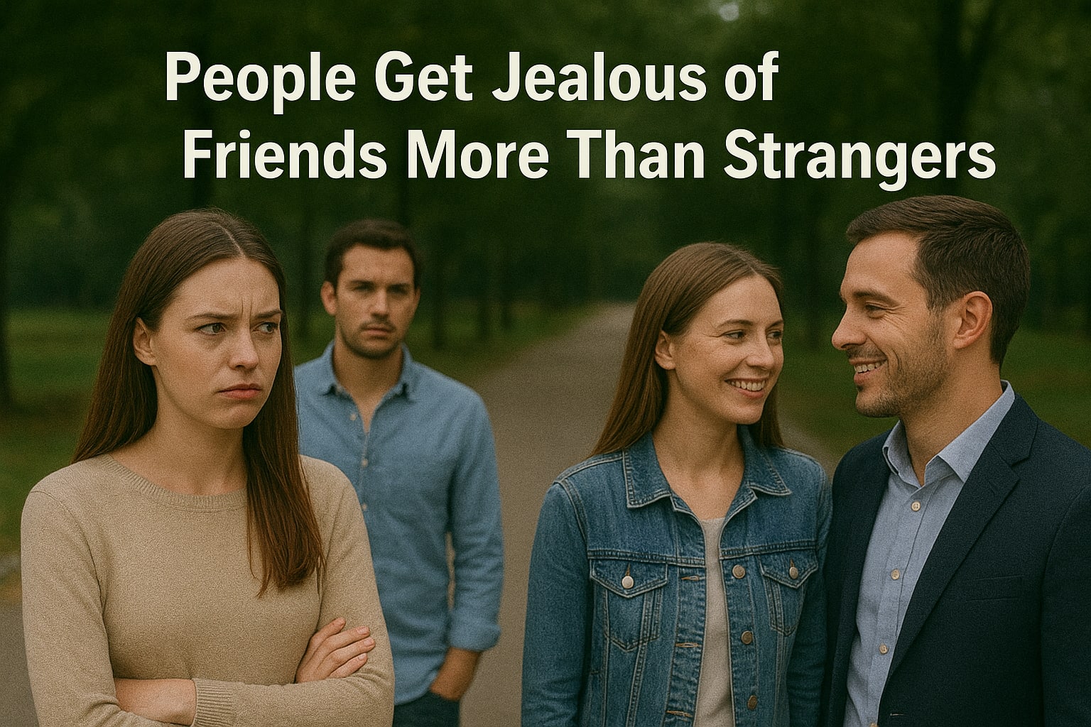 People Get Jealous of Friends More Than Strangers