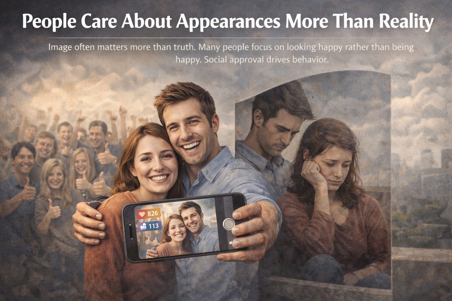 People Care About Appearances More Than Reality