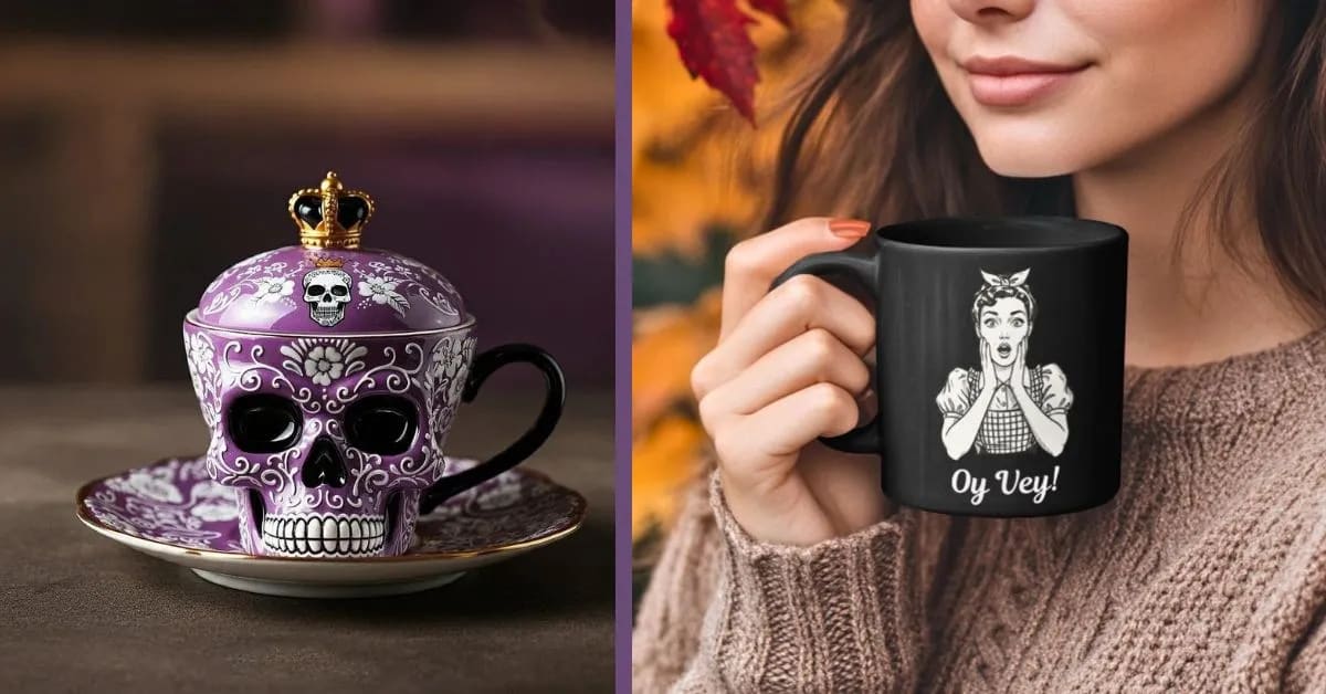 Retro and Vintage Style Funny Coffee Mugs