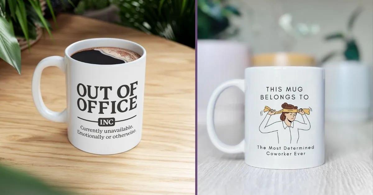Office-Friendly Funny Coffee Mugs for Professionals