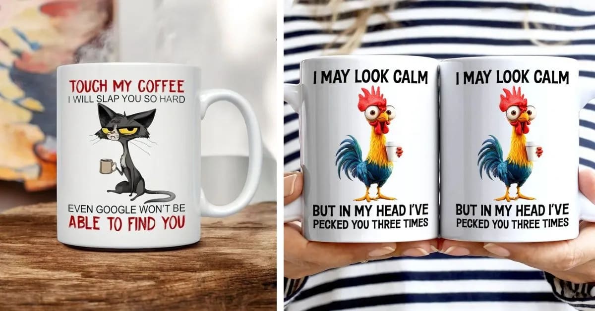 Hilarious Mugs That Make Your Morning Routine Fun