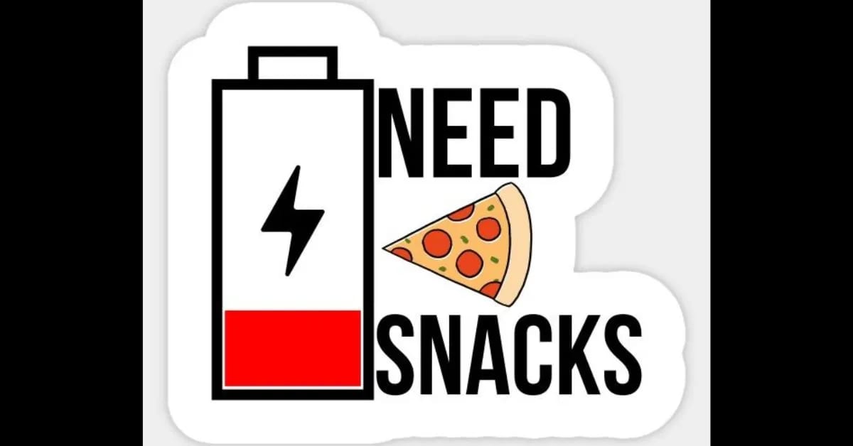 Sticker That Tells Everyone “Yes, I Ate Snacks Again”