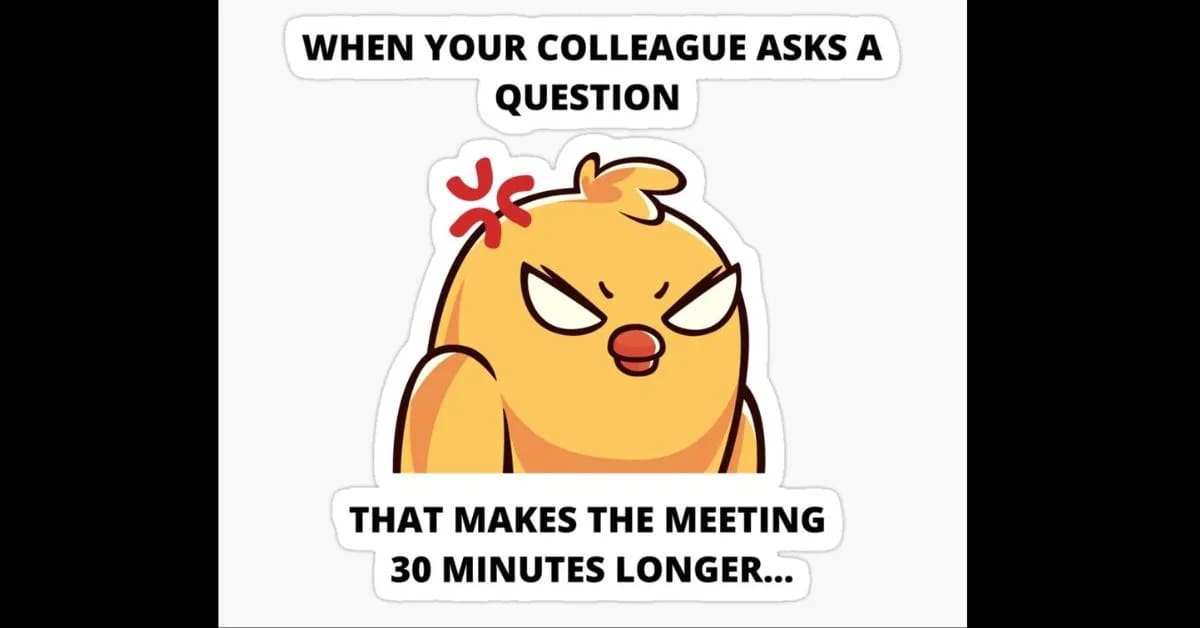 arcastic Sticker That Judges Your Zoom Meeting Skills