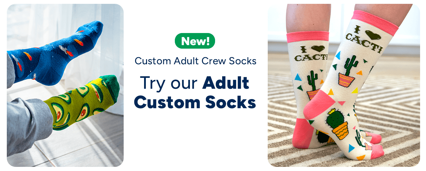 Try our Adult Crew Socks