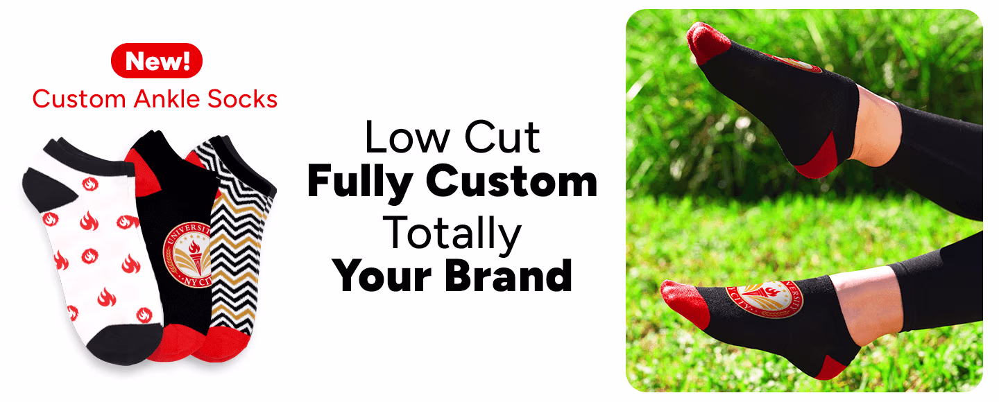 Low Cut Fully Custom Totally Your Brand