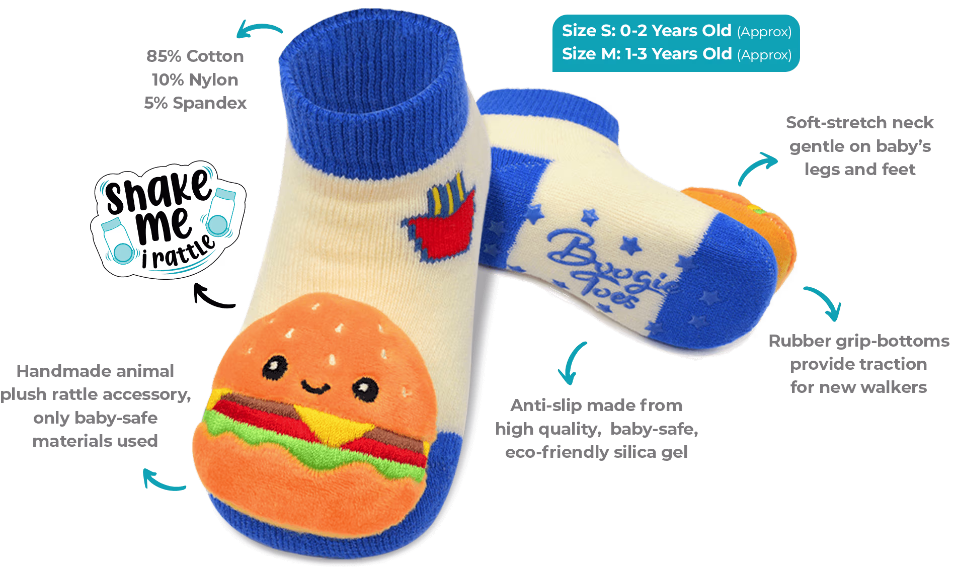 Boogie Toes benefits and features overview