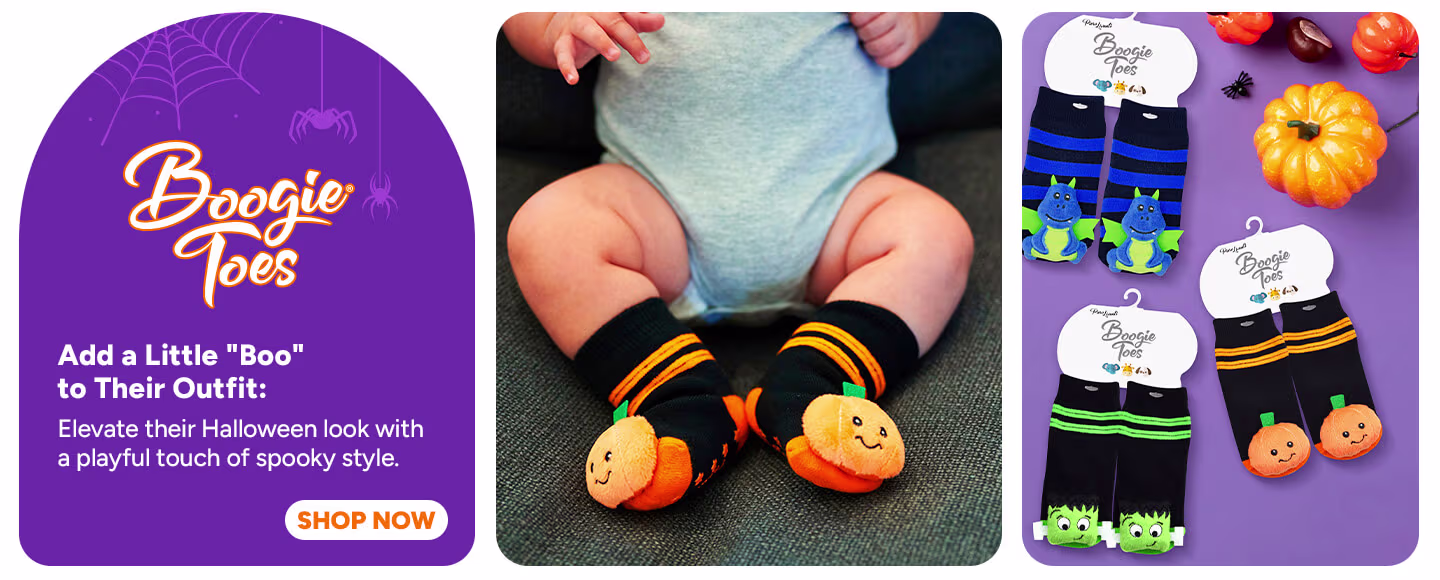 Boogie Toes Halloween Banner