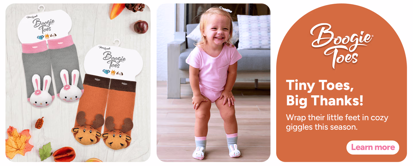 Autumn Boogie Toes Banner