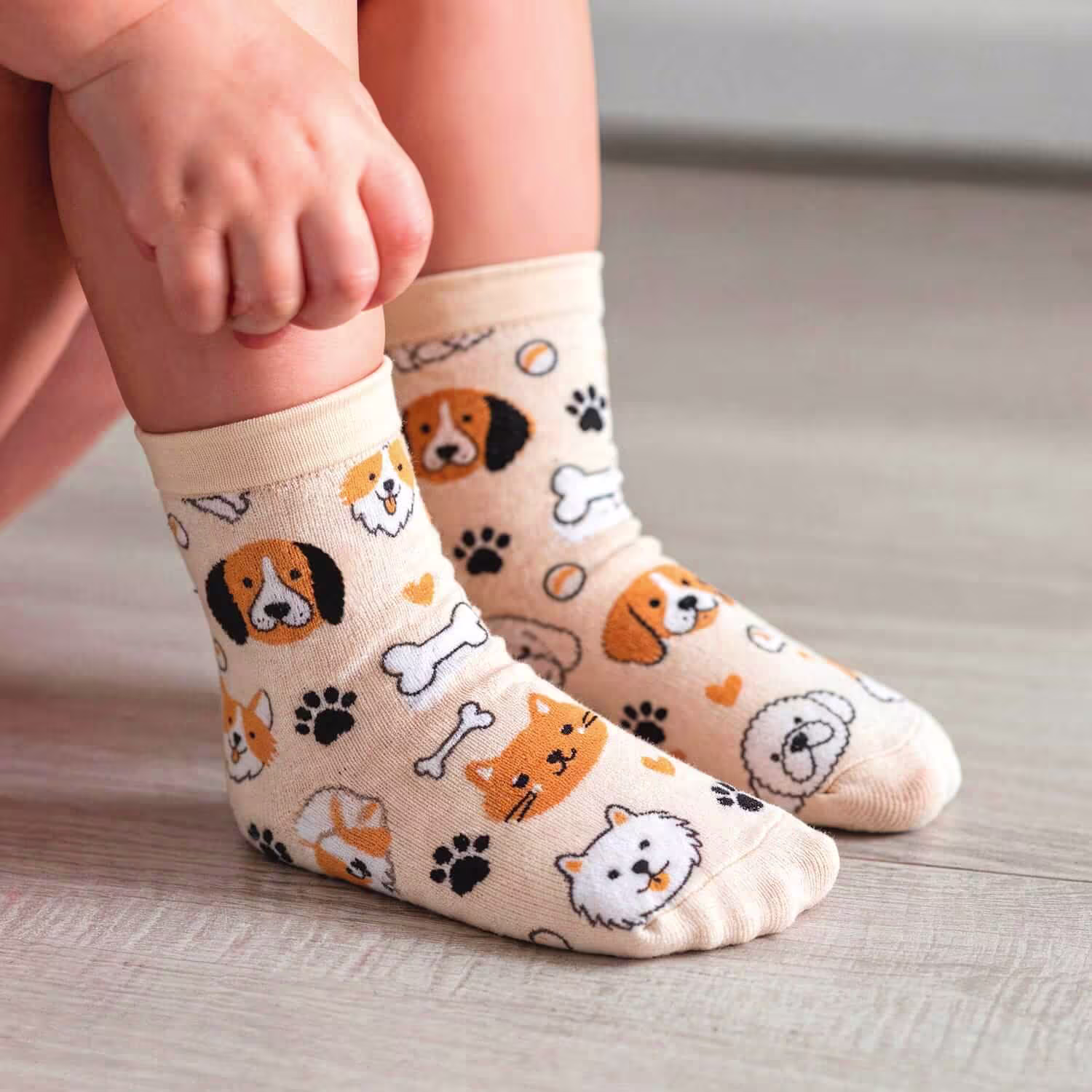 Custom Custom Toddler Crew Socks sock details