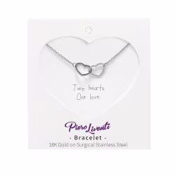 2 Hearts 1 Love Everyday Bracelet (Rose or White) - Thumbnail 8