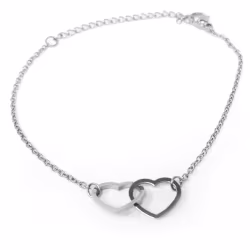 2 Hearts 1 Love Everyday Bracelet (Rose or White) - Thumbnail 6